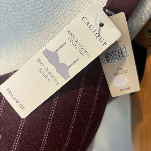 Cacique Back Smoothing Balconette Bra - Picture 8 of 10